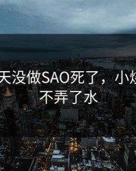小SB几天没做SAO死了，小烧货几天不弄了水