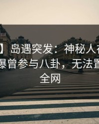 【爆料】岛遇突发：神秘人在夜深人静时被曝曾参与八卦，无法置信席卷全网